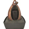 Silex Zimmerbrunnen Sternzeichen Jungfrau Polyresin 20 cm x 15,5 cm Höhe 26 cm