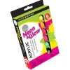 Daler Rowney Simply Aluminium Acryl-Tuben 6er-Set Neon je 12ml* Künstlerfarben