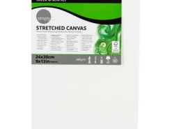 Simply Bespannter Keilrahmen Rechteck 24 cm x 30 cm FSC®* Bastelzubehör