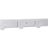 Siro Hakenleiste 2083 Aluminium Natur Matt Länge 450 mm 4 Haken