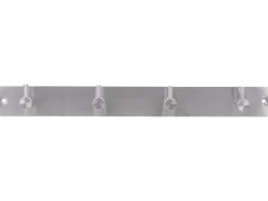 Siro Hakenleiste 1890 Edelstahl Länge 322 mm 4 Haken* Garderoben