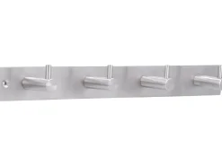 Siro Hakenleiste 1890 Edelstahl Länge 322 mm 4 Haken* Garderoben