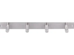 Siro Hakenleiste 1890 Edelstahl Länge 322 mm 4 Haken* Garderoben
