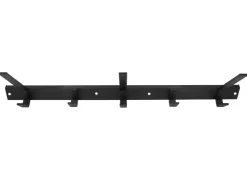 Siro Hakenleiste 1674 Metall Uni Schwarz Matt Länge 553 mm 5 Haken