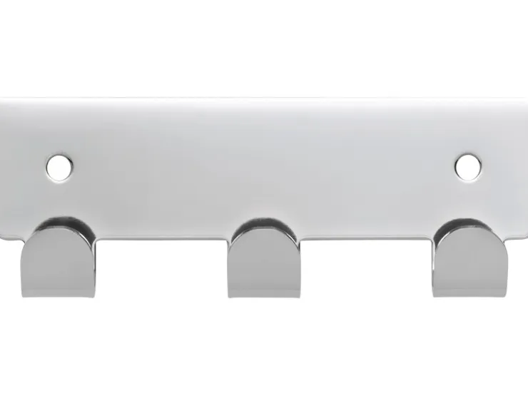 Siro Hakenleiste 1603 Metall Länge 114 mm 3 Haken