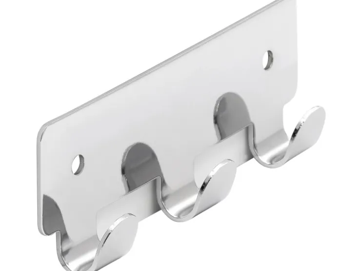 Siro Hakenleiste 1603 Metall Länge 114 mm 3 Haken
