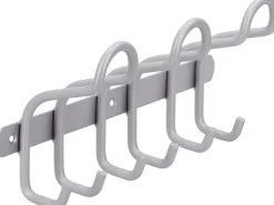 Siro Hakenleiste 1783 Metall Aluminium Länge 300 mm 6 Haken* Garderoben