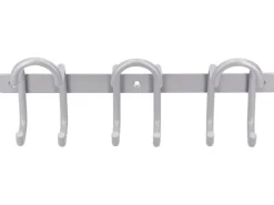 Siro Hakenleiste 1783 Metall Aluminium Länge 300 mm 6 Haken* Garderoben