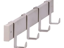 Siro Hakenleiste 1444 Metall Länge 404 mm 4 Haken