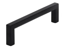 Siro Möbelgriff 2108 Metall Uni Schwarz Matt Lochabstand 96 mm* Kommode