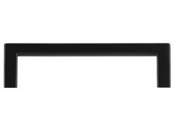 Siro Möbelgriff 2108 Metall Uni Schwarz Matt Lochabstand 96 mm* Kommode