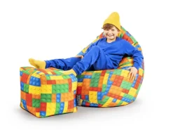 Sitting Point Hocker Cube Bricks 60 l Bunt