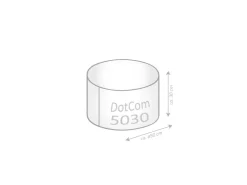 Sitting Point Hocker DotCom Kapi 60 l Bunt