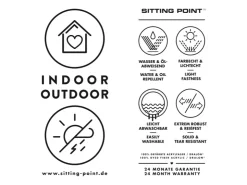Sitting Point Hocker Outside 150 l* Sitzsäcke