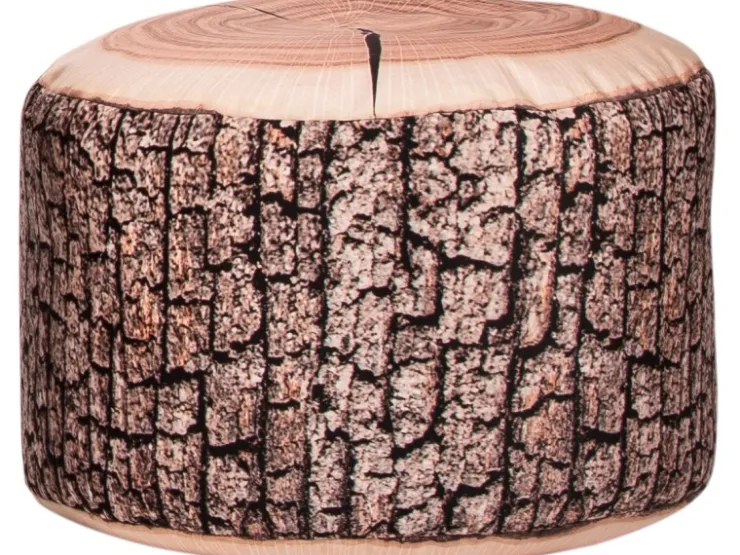Sitting Point Hocker Wood 60 l Natur Holzoptik-Muster* Sitzsäcke