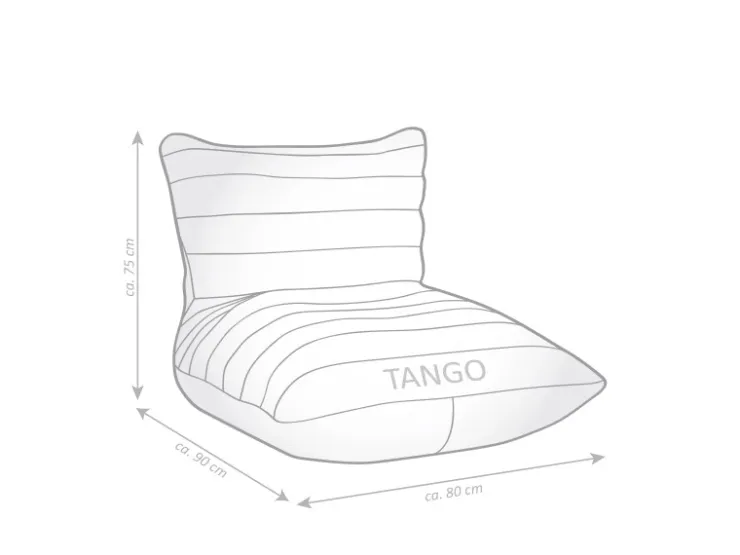 Sitting Point Sessel Canvas Tango 280 l* Sitzsäcke