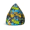 Sitting Point Sitzsack BeanBag Cool 220 l Gelb Bunt* Hocker|Sitzsäcke