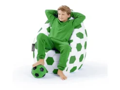 Sitting Point Sitzsack BeanBag Fankurve 220 l Fußball-Muster