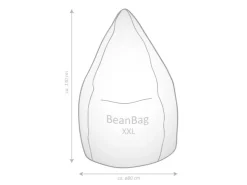 Sitting Point Sitzsack BeanBag Mink 300 l
