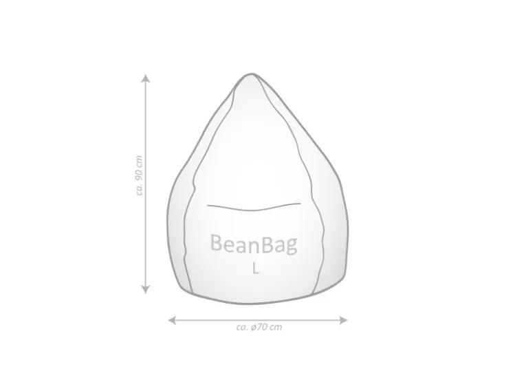 Sitting Point Sitzsack BeanBag Malibu 120 l Bunt* Sitzsäcke