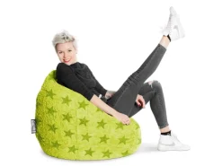 Sitting Point Sitzsack BeanBag Fluffy 220 l Sternen-Muster* Sitzsäcke