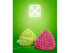 Sitting Point Sitzsack BeanBag Fluffy 220 l Sternen-Muster* Sitzsäcke