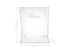 Sitting Point Sitzsack BigBag 200 l Gras Grün Fußball-Muster* Sitzsäcke