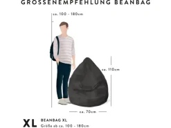 Sitting Point Sitzsack Brava BeanBag 220 l* Sitzsäcke