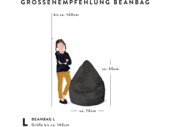 Sitting Point Sitzsack Fluffy 120 l