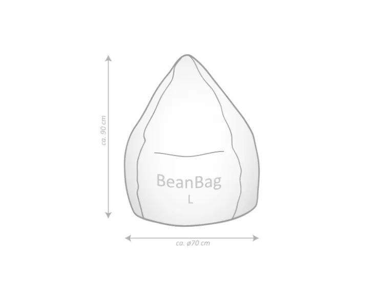 Sitting Point Sitzsack Fluffy 120 l