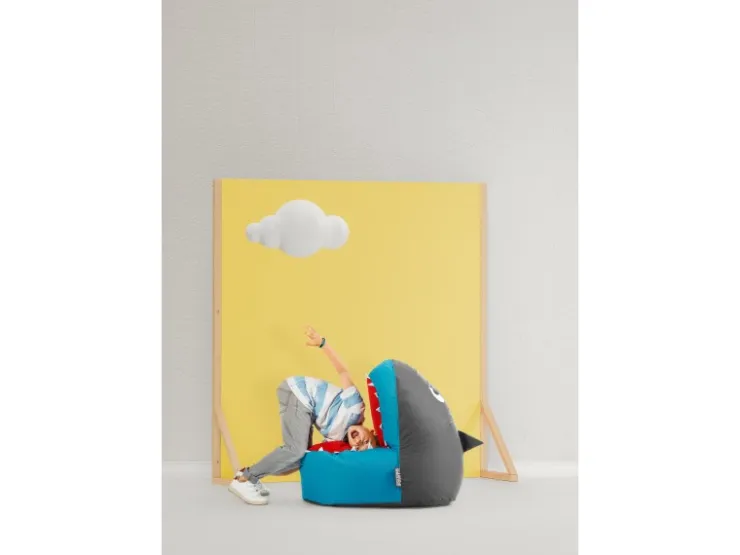 Sitting Point Sitzsack Shark Brava 260 l Bunt Haifisch* Sitzsäcke