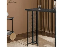 SoBuy Bartisch Balkontisch Küchentisch Bistrotisch Stehtisch Schwarz FWT100-SCH* Tische