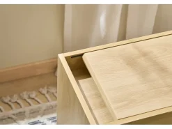 SoBuy Beistelltisch Couchtisch mit Rollen Druckertisch Aktenschrank FBT152-N* Tische
