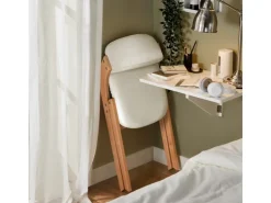 SoBuy Esszimmerstuhl Klappstuhl Küchenstuhl Polsterstuhl mit Lehne FST92-W* Stühle