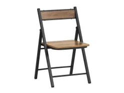 SoBuy Esszimmerstuhl Klappstuhl Küchenstuhl mit Lehne 46x80x48cm Vintage FST88-PF