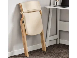 SoBuy Esszimmerstuhl Klappstuhl Küchenstuhl Polsterstuhl mit Lehne FST40-W