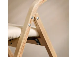 SoBuy Esszimmerstuhl Klappstuhl Küchenstuhl Polsterstuhl mit Lehne FST40-W