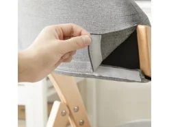 SoBuy Esszimmerstuhl Klappstuhl Küchenstuhl Polsterstuhl mit Lehne FST92-N
