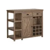 SoBuy Kücheninsel Freistehend Küchenschrank Sideboard Buffet Vintage SVW20-N