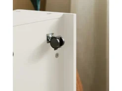 SoBuy Kinder Spielzeugtruhe Spielzeugkiste Aufbewahrungsbox Schuhbank KMB80-W* Sitzbänke