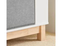 SoBuy Kinderregal Bücherregal Kinderzimmer Aufbewahrungsregal Weiß KMB85-W* Holzregale|Regal Weiß