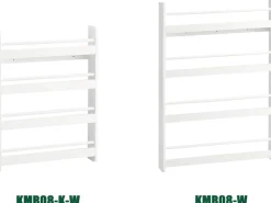 SoBuy Kinderregal Bücherregal Wandregal Hängeregal Weiß KMB08-W* Sofas