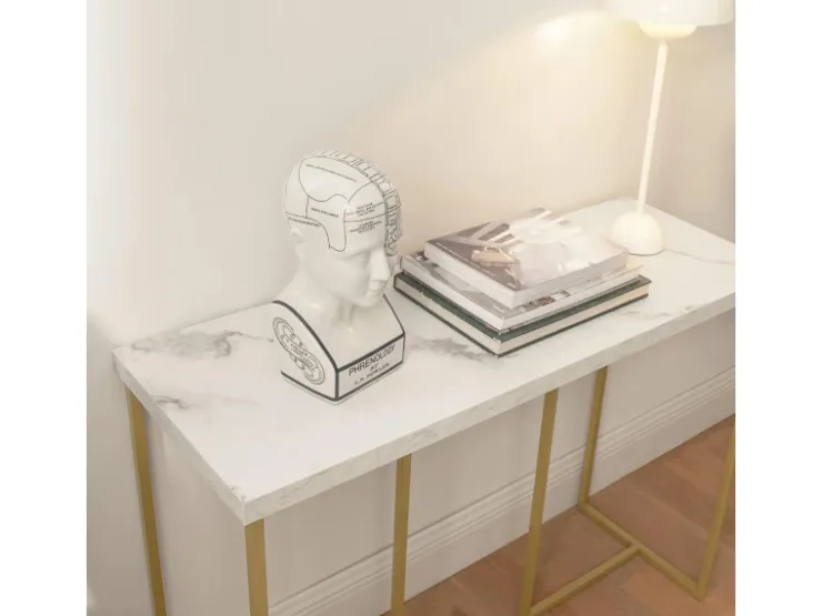SoBuy Konsolentisch Flurtisch Dekotisch Sideboard Beistelltisch FSB58-G* Sideboards