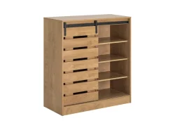 SoBuy Sideboard Schuhschrank Kommode Küchenschrank Flurschrank Lowboard FSB65-N
