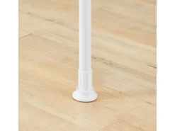 SoBuy Teleskop Kleiderständer mit 2 Kleiderstangen Garderobenständer FRG109-II-W