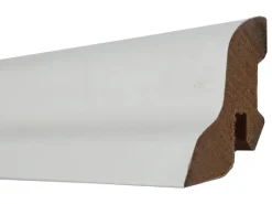 Sockelleiste Classic 40 Weiß 22 mm x 40 mm Länge 2400 mm