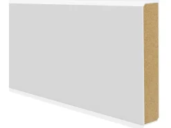 Sockelleiste Cubu flex life 60 Weiß 13 mm x 60 mm Länge 2500 mm* Zierprofile