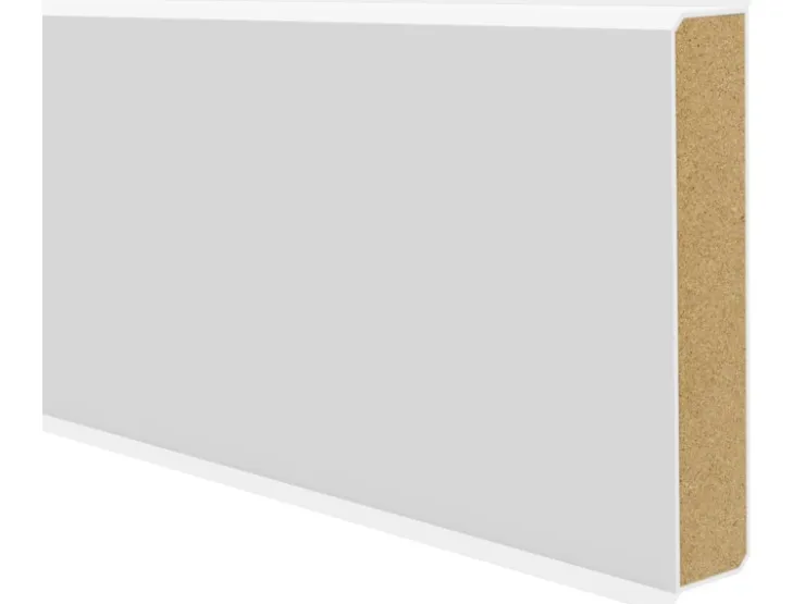Sockelleiste Cubu flex life 60 Weiß 13 mm x 60 mm Länge 2500 mm* Zierprofile