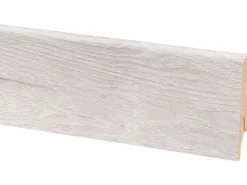 Sockelleiste Iced Oak 60 mm x 20 mm Länge 2600* Zierprofile