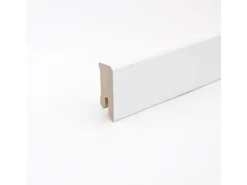 Sockelleiste White&Black Cubica Weißglanz 40 mm x 18 mm Länge 2400 mm* Zierprofile
